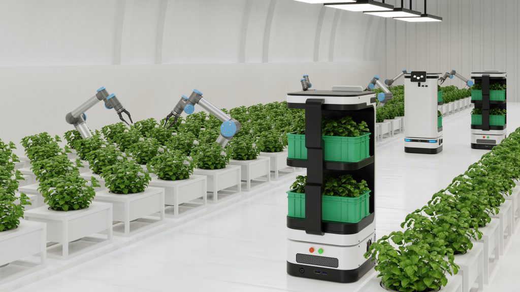 agv for indoor agricolture