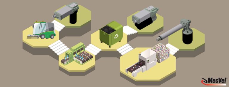 attuatori lieaneari elettrici per l'industria del riciclo