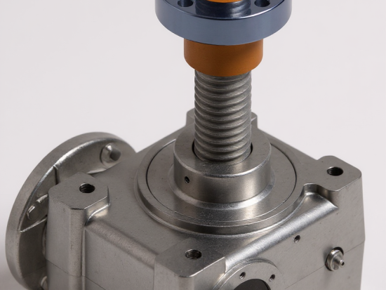 mechanical screw jack rotating screw hr 50
