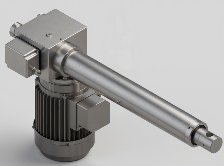 electric linear actuator 90 degrees motor AV3 AC