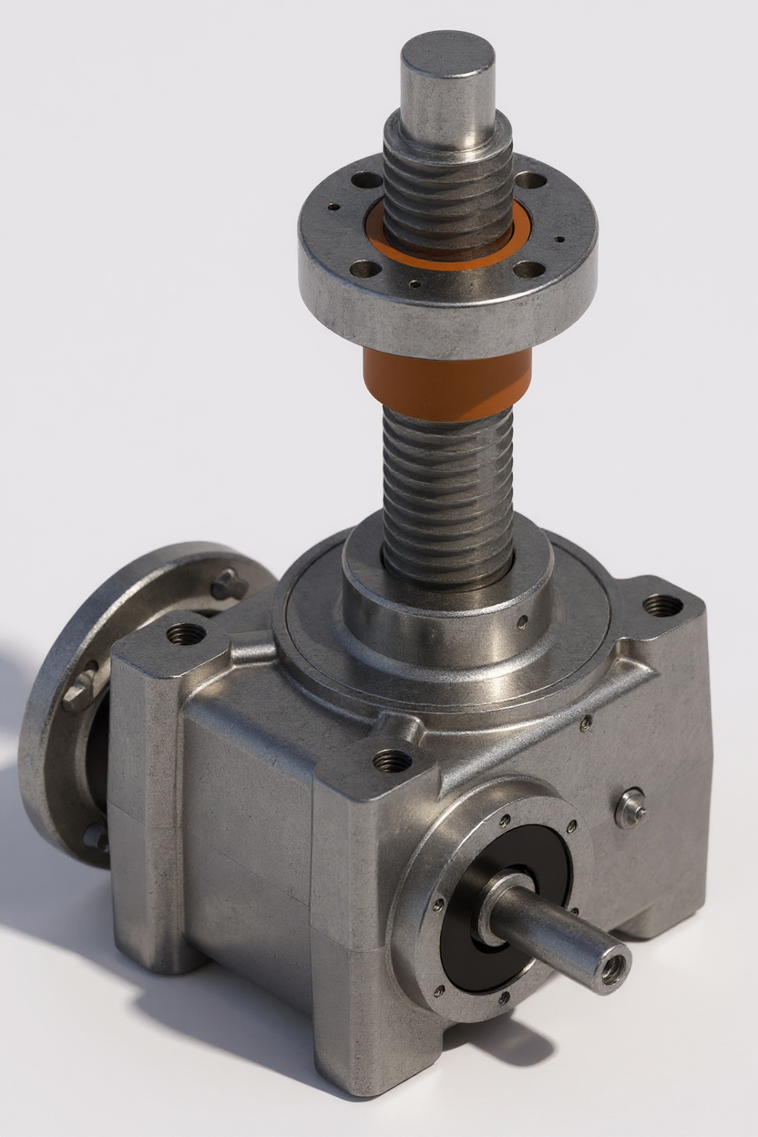 mechanical screw jack rotating screw hr 100