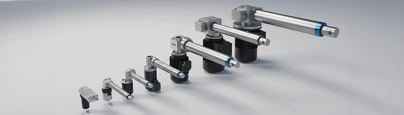 electric linear actuators with AC motor